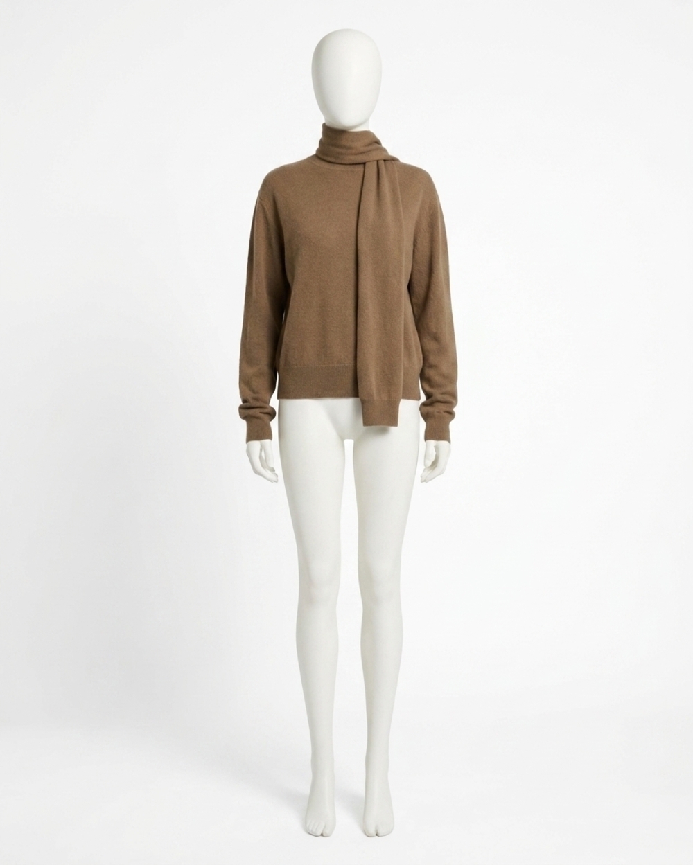 NEW RAILS cortina scarf neck sweater in ginger